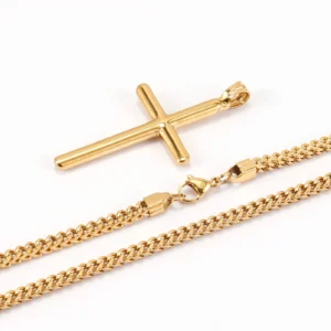 Cross necklace for men